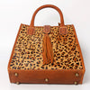 ADBGA279 American Darling Tote Bag Hair-On Cowhide Genuine Leather Hand Tooled