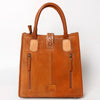 ADBGA279 American Darling Tote Bag Hair-On Cowhide Genuine Leather Hand Tooled