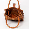 ADBGA279 American Darling Tote Bag Hair-On Cowhide Genuine Leather Hand Tooled