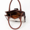 ADBGA279 American Darling Tote Bag Hair-On Cowhide Genuine Leather Hand Tooled