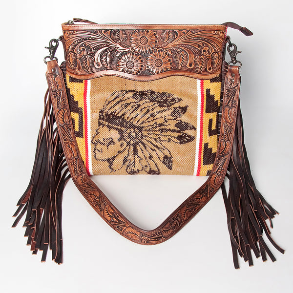 LC-ADBGZ634 Crossbody Genuine Western Leather Women Bag