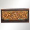 ADBGM102 Western Floral Tooled Leather Crossbody - by American Darling