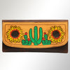 ADBGM102 Western Floral Tooled Leather Crossbody - by American Darling