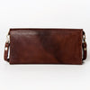 ADBGM102 Western Floral Tooled Leather Crossbody - by American Darling