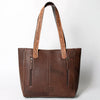 ADBGA284C American Darling Tote Bag Hair-On Cowhide Genuine Leather Hand Tooled Embroidery