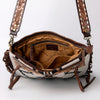 ADBGA289 American Darling Fringed Hand Woven Saddle Blanket Large Cross body Bag