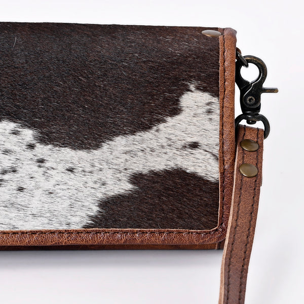 ADBG877 American Darling Hair-On Cowhide Western Leather Crossbody with YKK Zipper