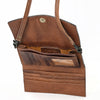 ADBG889 American Darling Hand Tooled Leather Wallet | Western Tooled Crossbody Wallet