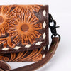 ADBG889 American Darling Hand Tooled Leather Wallet | Western Tooled Crossbody Wallet