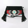 ADBG1128A American Darling Saddle Blanket Crossbody -Western Fringe Leather Purse