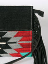 ADBG1128A American Darling Saddle Blanket Crossbody -Western Fringe Leather Purse