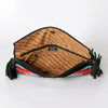 ADBG1128A American Darling Saddle Blanket Crossbody -Western Fringe Leather Purse