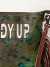 ADBG109 American Darling Hair-On Cowhide Crossbody Bag - Genuine Leather Western Purse