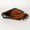 ADBG344 American Darling Genuine Hair On Hide Pattern Leather Western Wristlet