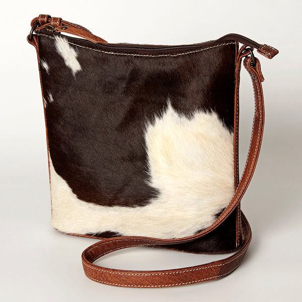 ADBG894 American Darling Hair-On Cowhide Large Cross body Bag Western Genuine Leather Handbag