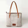 ADBG895 American Darling Hair on Hide Cowhide Tote & Hand Tooled Leather Bag