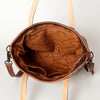 ADBG533 American Darling Handcrafted Hair-On Cowhide Western Leather Tote Bag