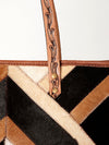 ADBG533 American Darling Handcrafted Hair-On Cowhide Western Leather Tote Bag