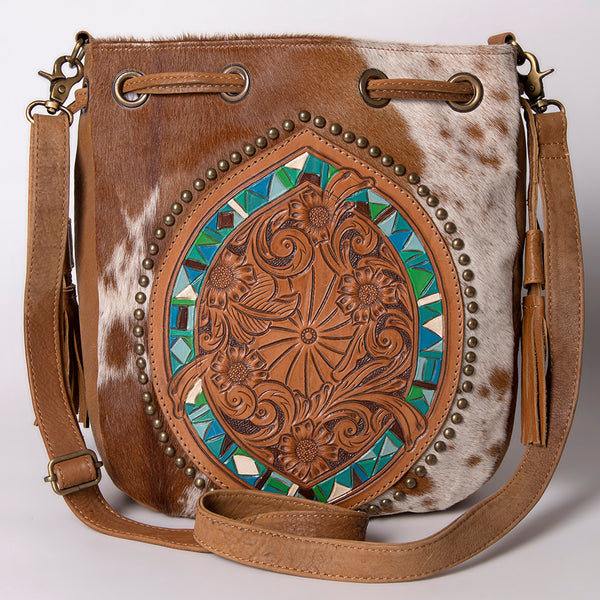 ADBGK126 Bucket Genuine Western Leather Women Bag Cady