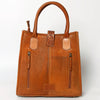 ADBGA279 American Darling Tote Bag Hair-On Cowhide Genuine Leather Hand Tooled
