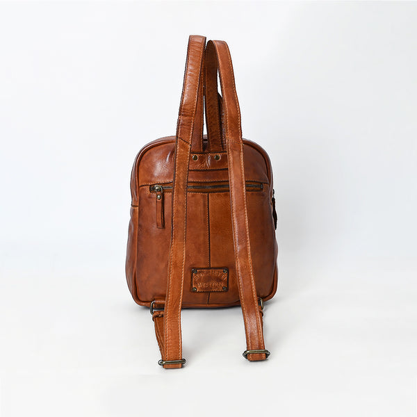 SWC211 Vallero - Vegetable Tanned Leather Backpack