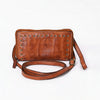 SWC212 Cuorina - Luxury Leather Riveted Wristlet
