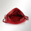 SWC174 Studded Leather Crossbody Bag