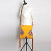 ADBG905 American Darling Hand Woven Saddle Blanket Western Leather Cross body Bag with Fringes