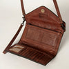 ADBG906 American Darling Handcrafted Hand Tooled Leather Saddle Blanket Envelope