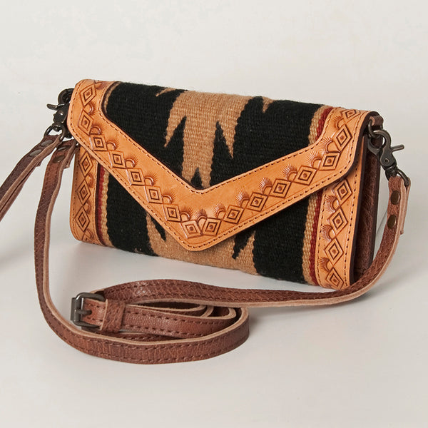 ADBG906 American Darling Handcrafted Hand Tooled Leather Saddle Blanket Envelope