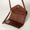 ADBG906 American Darling Handcrafted Hand Tooled Leather Saddle Blanket Envelope