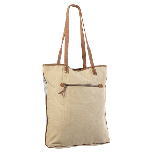 LC-KB324Tote Upcycled Canvas Ladies Bag