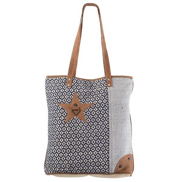 LC-KB324Tote Upcycled Canvas Ladies Bag