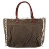 LC-KB333 Weekender Upcycled Canvas Ladies Bag
