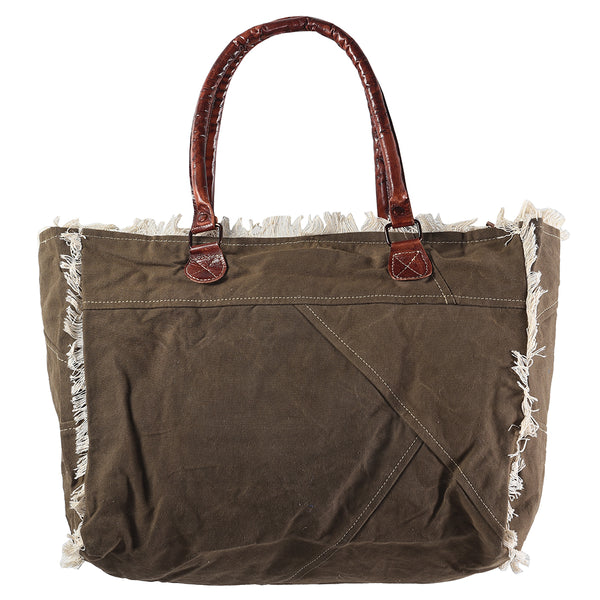 LC-KB333 Weekender Upcycled Canvas Ladies Bag