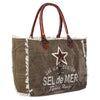 LC-KB333 Weekender Upcycled Canvas Ladies Bag
