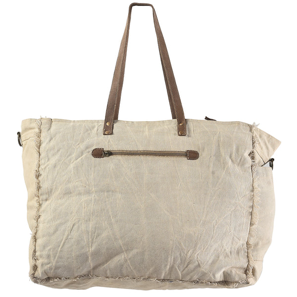 LC-KB326 Weekender Upcycled Canvas Ladies Bag