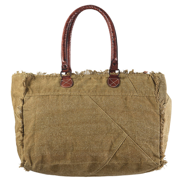 LC-KB331 Weekender Upcycled Canvas Ladies Bag
