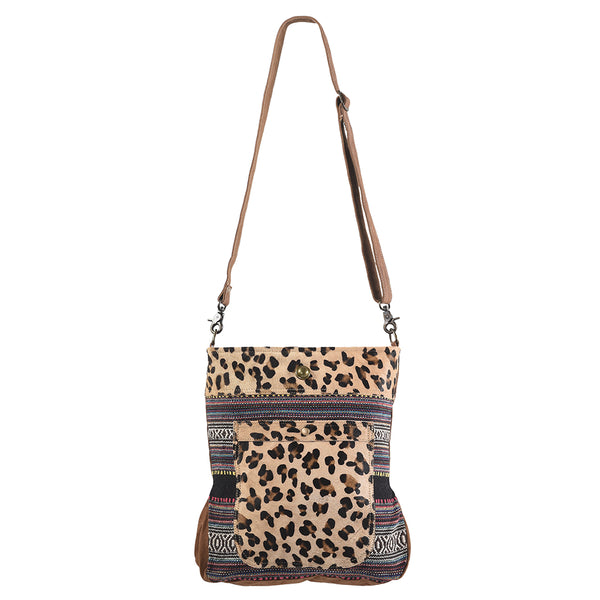 LC-KB321 Large Crossbody Upcycled Canvas Ladies Bag
