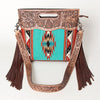 LC-ADBGS146 Crossbody Genuine Western Leather Women Bag Daisy