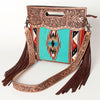 LC-ADBGS146 Crossbody Genuine Western Leather Women Bag Daisy
