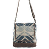 LC-KB310 Messenger Upcycled Canvas Ladies Bag