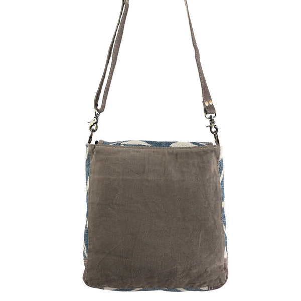 LC-KB310 Messenger Upcycled Canvas Ladies Bag