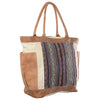 LC-KB312 Tote Upcycled Canvas Ladies Bag