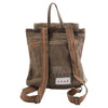 LC-KB318 Backpack Upcycled Canvas Ladies Bag