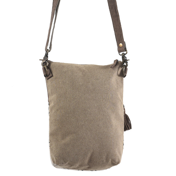 LC-KB319 Crossbody Upcycled Canvas Ladies Bag