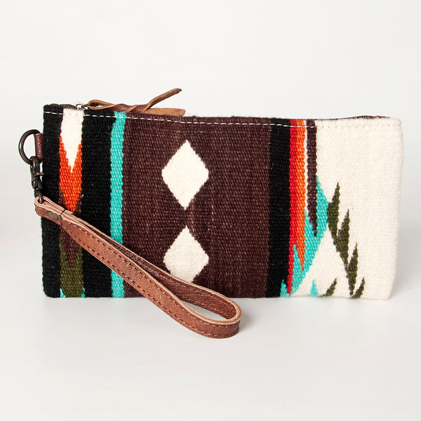 ADBG344 American Darling Aztec Saddle Blanket Western Style Wristlet Clutch Bag