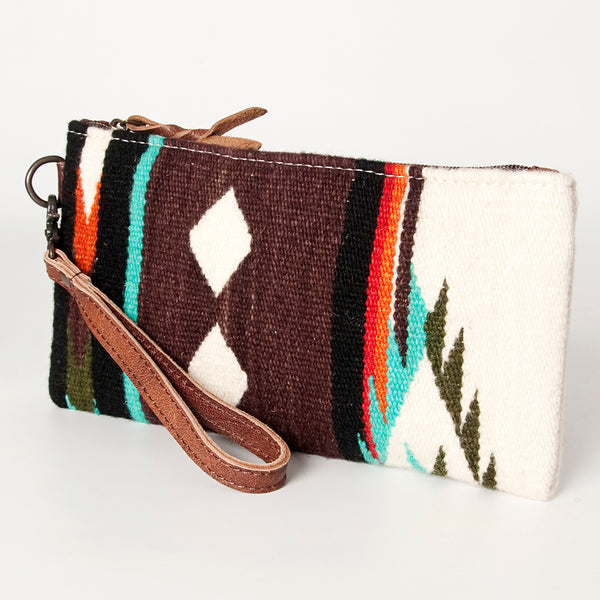 ADBG344 American Darling Aztec Saddle Blanket Western Style Wristlet Clutch Bag