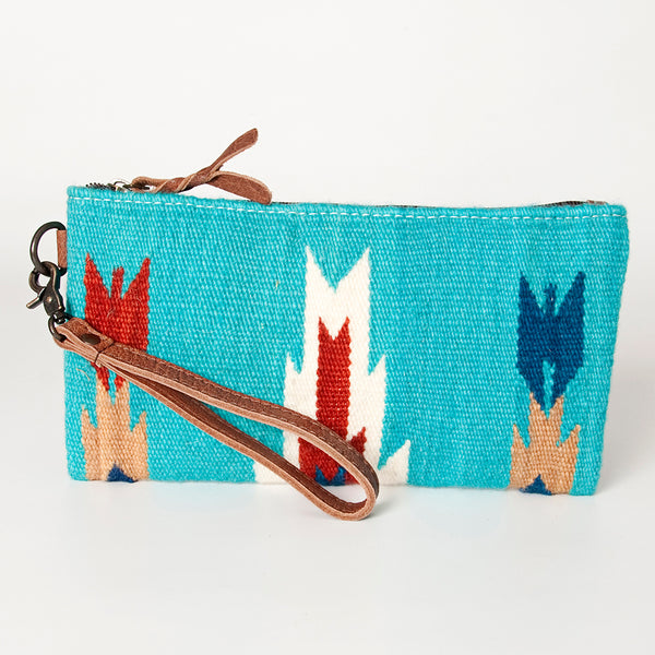 ADBG344 American Darling Aztec Saddle Blanket Western Style Wristlet Clutch Bag