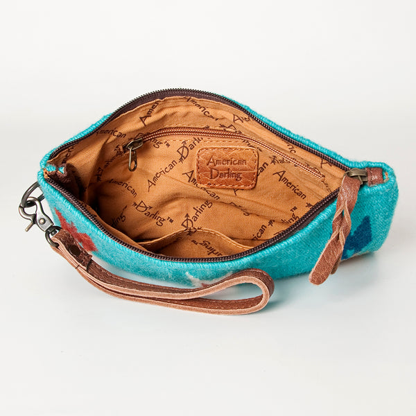 ADBG344 American Darling Aztec Saddle Blanket Western Style Wristlet Clutch Bag
